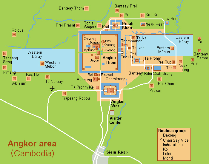 Angkor Map